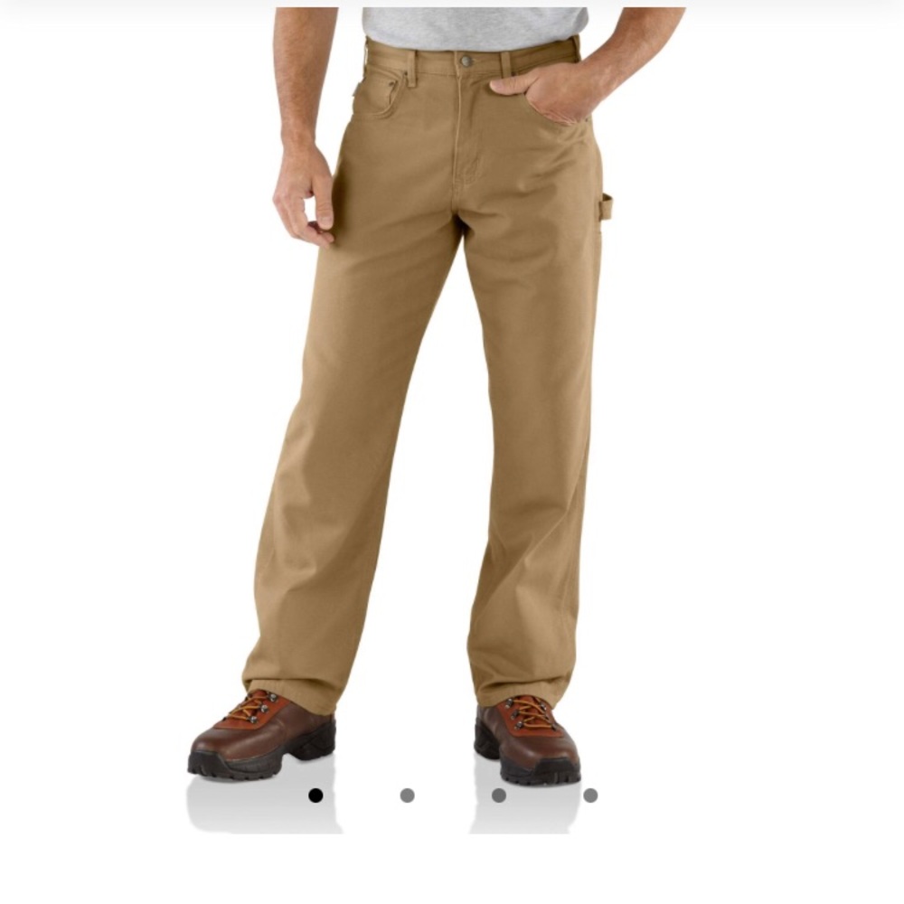 Carhartt Mens Canvas Carpenter Jeans